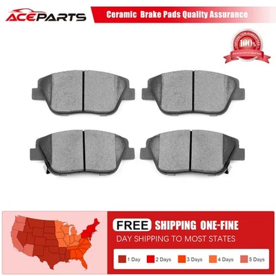 Pastillas de freno delanteras de cerámica para Hyundai Sonata 2010-2015 2011 2012-2017 Kia Optima Foto 1 de 4