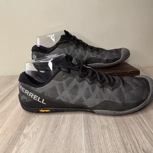 Merrell Vapor Glove 3 Barefoot Running Shoes Black J12674 Women's Size 8.5 39 - Picture 1 of 17