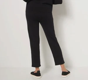 Pantalones cortos Soft by NAADAM algodón cachemir pierna ajustada negros talla 2X A463985 - Imagen 1 de 3