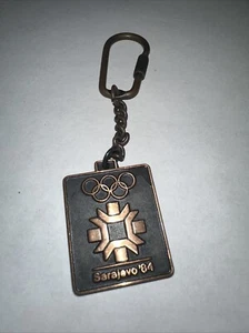Sarajevo Winter Olympics games 1984. Bosnia and Herzegovina vintage keychain - Picture 1 of 2