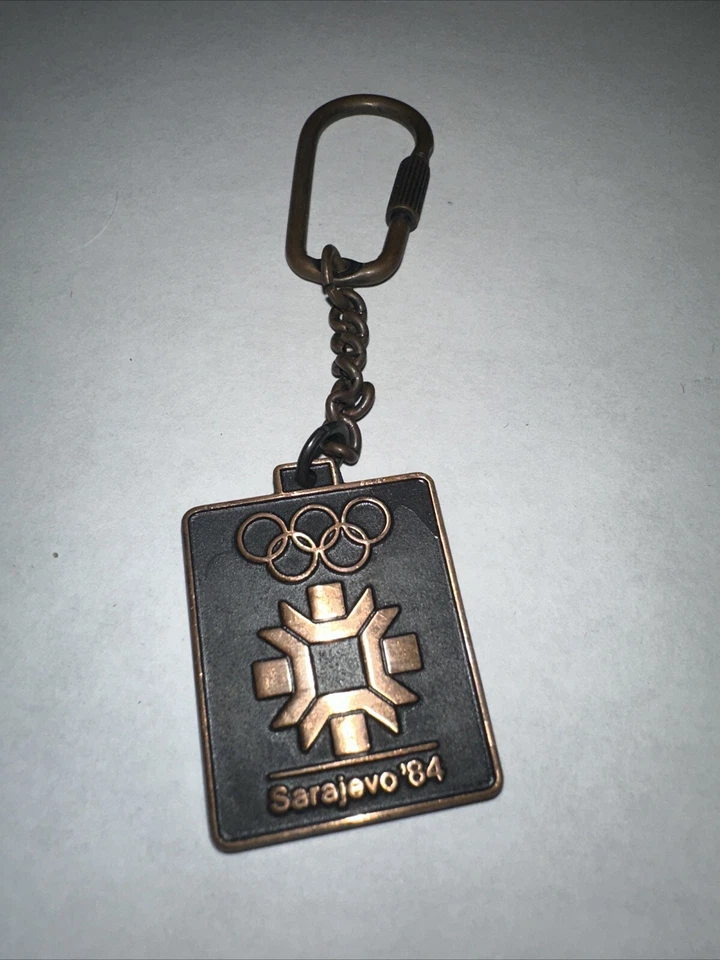 Sarajevo Winter Olympics games 1984. Bosnia and Herzegovina vintage keychain - Image 1 of 2