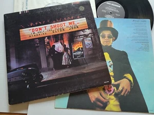 ELTON JOHN - Don't Shoot Me, I'm Only The Piano Player GATEFOLD + BOOKLET 1973 - Imagen 1 de 8