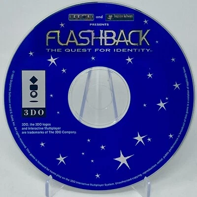 Flashback: The Quest for Identity (3DO, 1993) Disc Only (B) - Image 1 of 2