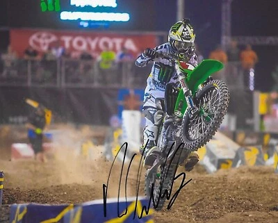 Ryan Villopoto, Supercross, Motocross, Firmado Autografiado, Foto 8x10...... Foto 1 de 2