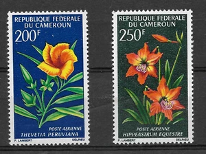 FLOWERS CAMEROON Yv# A99/100 MNH - Imagen 1 de 1