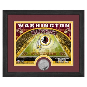 Washington Redskins geprägte Münze Desktop Foto Prägestätte - Bild 1 von 1