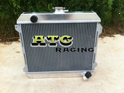 Aluminum Radiator For Nissan Stanza Datsun 510 610 620 710 720 L20B 2.0 74-79 MT - Image 1 of 4