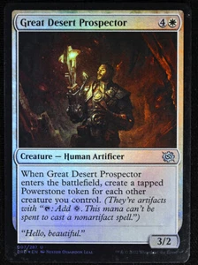 Magic TCG - The Brothers' War - Great Desert Prospector - 7 - Uncommon - Foil LP - Picture 1 of 2