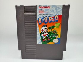 Dig Dug II 2 (Nintendo Entertainment System, NES, 1989) Authentic Tested Working