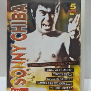Sonny Chiba Martial Arts Kung Fu Movie DVD 5 Disc Set Karate No Holds Barred - Picture 1 of 12