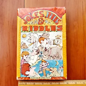 Jokes Puns Riddles David Allen Clark 1968 Hardcover Dust Jacket 1st Ed 038509019 - Imagen 1 de 7