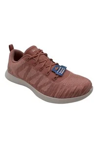 Skechers Vapor Foam Lite Washable Knit Bungee Sneakers Dark Rose - Picture 1 of 3