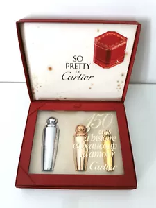 CARTIER SO PRETTY LES 3 ORS EAU DE TOILETTE 50 + EAU DE PARFUM 30 + EXTRACT 7.5 - Picture 1 of 3