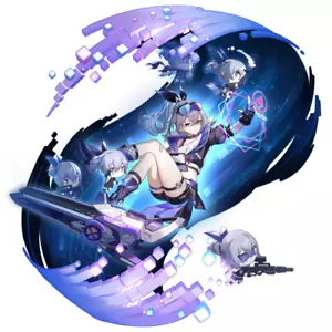 Silver Wolf Honkai Star Rail Weatherproof Anime Sticker 12" Car Decal - Picture 1 of 1