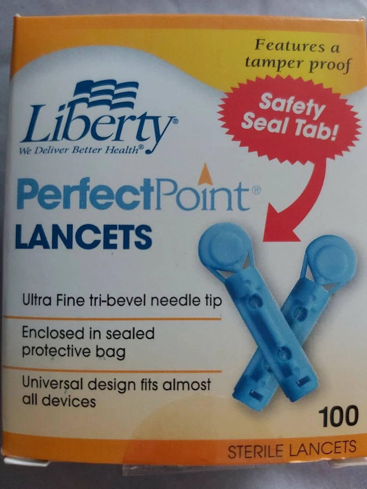 200 UNIVERSAL LIBERTY PERFECT POINT LANCETS - Image 1 of 1