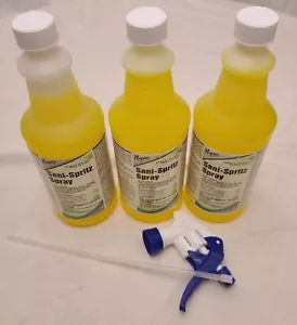 3 ~ NYCO Sani-Spritz Spray Industrial Commercial Surface Cleaner 32 Oz Each - Picture 1 of 5