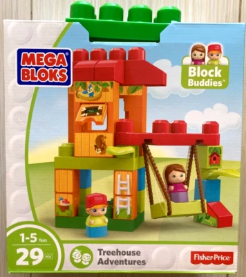 Fisher-Price Mega Bloks Storytelling Treehouse Adventures 29 Pcs. 1-5 Yrs - Image 1 of 2