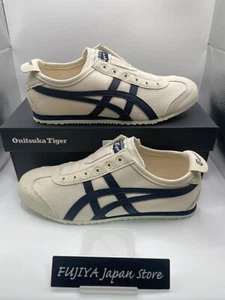 Onitsuka Tiger MEXICO 66 SLIP-ON Unisex 1183A360 205 ABEDUL/MEDIANOCHE M8/W9.5 - Imagen 1 de 11