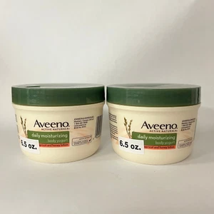 AVEENO Daily Moisturizing Body Yogurt Apricot & Honey 6.5 Oz Sealed -Cracked Lid - Picture 1 of 5