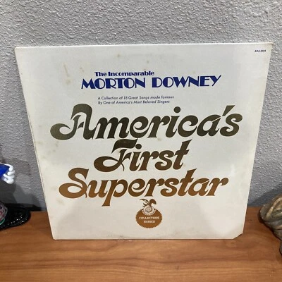 Morton Downey ‎– America's First Superstar SEALED 12” Vinyl - Image 1 of 3