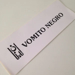 VOMITO NEGRO Aufkleber, Sticker, EBM, rare, 1990's - Bild 1 von 3
