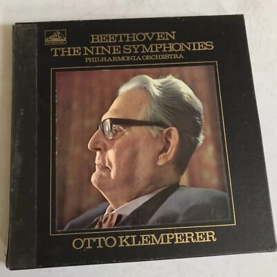 SLS 788/9 BEETHOVEN The 9 Symphonies OTTO KLEMPERER PO / 9 x LP HMV BOX SET - Image 1 of 4