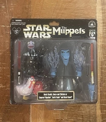 Nuevas Figuras Star Wars Los Muppets Tío Mortal Gonzo y Pollo Parques Disney 30 Foto 1 de 4