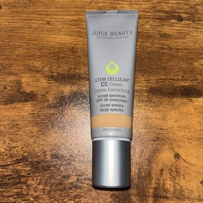 Juice Beauty WARM GLOW Stem Cellular SPF 30 CC Cream 1.7 oz/50mL New Exp 06/27 - Image 1 of 2