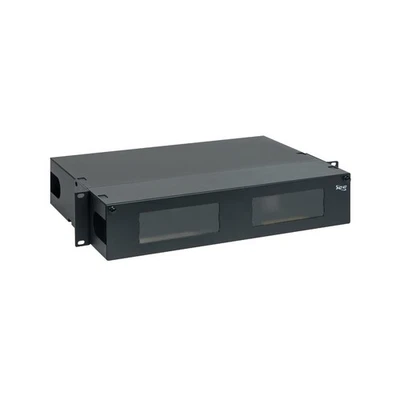 ICC 2U Fiber Optic Rack Mount Enclosure - 6 Slots for LGX Compatible Adapter ... - Image 1 of 4