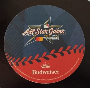 MLB All Star Game Budweiser ATLANTA THIS BUD'S FOR YOU Beer Coaster 2025 - Imagen 1 de 2