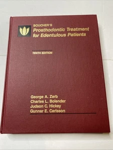 Boucher's Prosthodontic Treatment for Edentulous Patients 10th Tenth Edition - Imagen 1 de 13