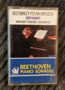 John Ogdon - Beethoven Piano Sonatas (Cassette Tape) - Picture 1 of 2