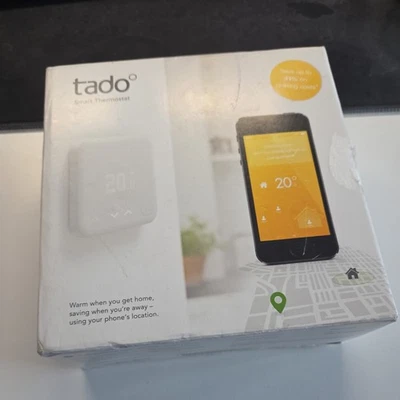 Tado V2 Smart Wireless Thermostat White Compatible with Ios & Android - Image 1 of 3