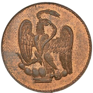 Mexico Hacienda De Tuxpango 10 Centavos Token NGC MS64 RB (Undated) R-VER-25 - Picture 1 of 4