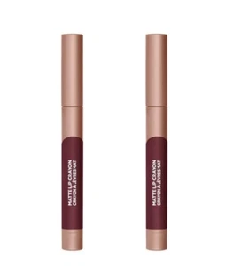*NUEVO EN PAQUETE*Pack de 2 L'Oreal Paris*CRAYÓN LABIAL MATE INFALIBLE*CERRYFIC* # 517*NUEVO* - Imagen 1 de 3