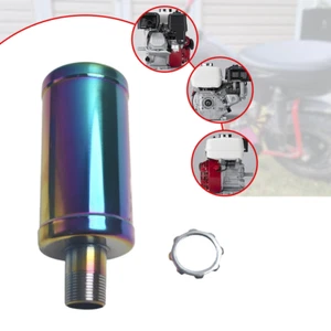 Exhaust Muffler For Predator 196cc 212cc For Honda GX160 GX200 Go Kart Mini Bike - Picture 1 of 6