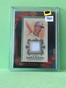 BJ Upton 2009 Allen Ginter game used jersey patch card - Picture 1 of 1