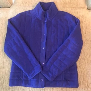 Chaqueta de vestir de lana lisa de colección Charter Club 100 % poliéster con cremallera - Imagen 1 de 8