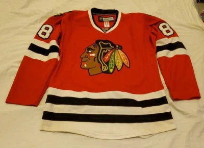 Reebok Chicago Blackhawks Patrick Kane Jersey - Red - Men's Size 52 - Image 1 of 4