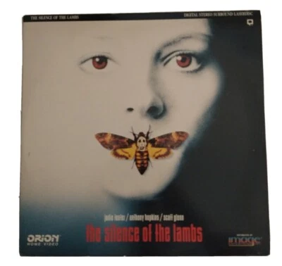 VTG Horror The Silence Of The Lambs LASERDISC Movie Jodie Foster Anthony Hopkins - Image 1 of 4