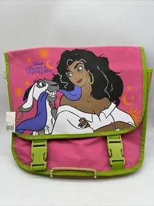 Borsa a tracolla vintage Disney Gobbo di Notre Dame Esmeralda Quasimodo nuova con etichetta - Foto 1 di 6