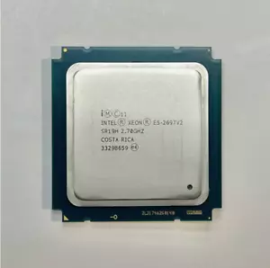 Intel Xeon E5-2697 V2 LGA2011 Server CPU Processor 2.7GHz 12 Core SR19H 130W - Picture 1 of 3
