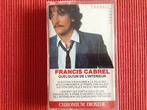 Francis Cabrel - Quelqu'un De L'interieur (Audio Cassette, 1983, CBS France) - Bild 1 von 5