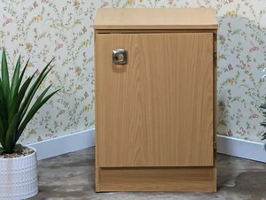 Vintage Stag Bedside Cabinet Cupboard Unit - Picture 1 of 11