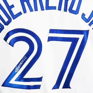 Vladimir Guerrero Jr Signed Toronto White Baseball Jersey (JSA)