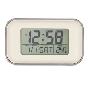 Acctim Alta Retro Digital Alarm Clock Crescendo Alarm Date & Temperature Display - Picture 1 of 20