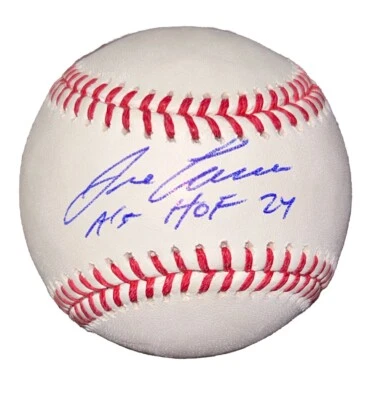 Jose Canseco Autographed Baseball Sweet Spot ROMLB Oakland PROOF As HOF 2024 PSA - Image 1 of 4