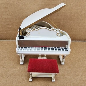 Doll Furniture Royal Grand Piano 4425-5 Petite Princess Fantasy Furniture +Bench - Picture 1 of 12