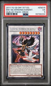 DP11-EN015 Blackwing - Silverwind The Ascendant Rare 1st Edition PSA 5 - Picture 1 of 2