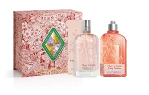 L'Occitane Cherry Blossom Eau de Toilette Gift Set - Authentic & Brand New - Picture 1 of 4